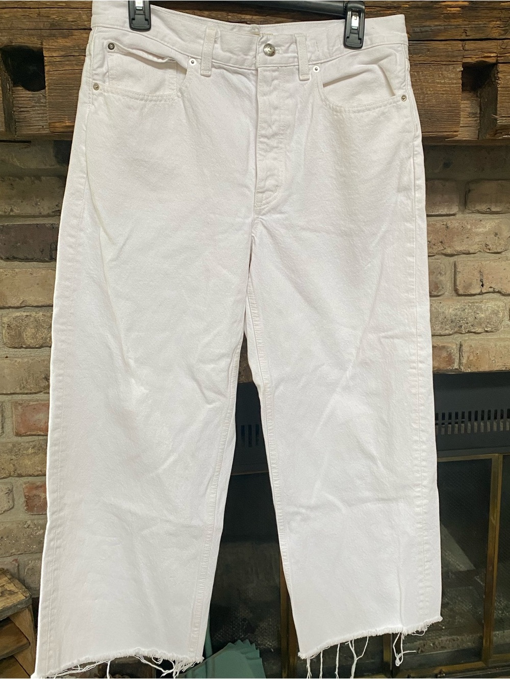 Madewell Low-Slung Baggy crop Jean size 27